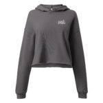 Couch Potato Calling All the Slackers Crop Hoodie